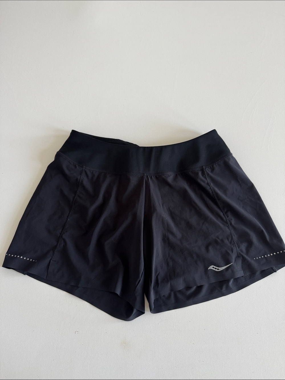 Saucony Black Women's Athletic Running Shorts